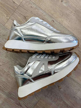 Load image into Gallery viewer, Obsessed 11 Silver Sneaker