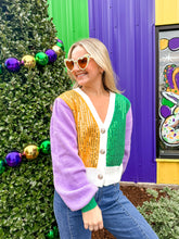 Load image into Gallery viewer, Queen Of The Good Times Sequin Cardigan