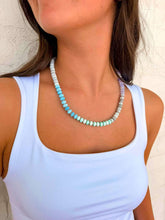 Load image into Gallery viewer, Stacy-B Natural Stone Blue Mix Necklace