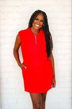 Load image into Gallery viewer, Sort It Out Red Dress