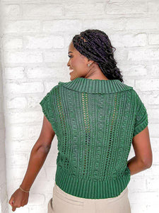 Hear The Truth Green Top