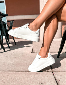 Retain White Sneaker