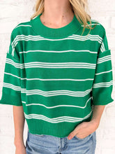 Load image into Gallery viewer, Hear Another Story Green Top