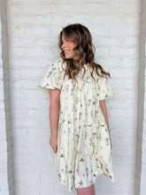 Load image into Gallery viewer, Flower Fields Cream Dress