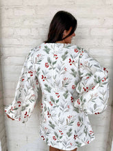 Load image into Gallery viewer, Queen Of Sparkles White Holly Cotton Dress