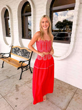 Load image into Gallery viewer, The Emily Solid Red Set