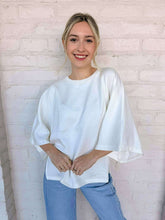 Load image into Gallery viewer, Any Chances White Top