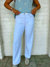 Load image into Gallery viewer, The Hero White Barrel Denim Jeans
