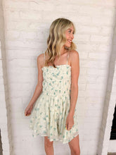 Load image into Gallery viewer, Move Forward Green Floral Dress