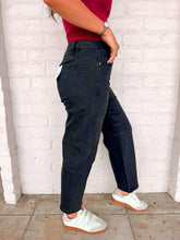 Load image into Gallery viewer, The Hero Black Barrel Denim Jeans