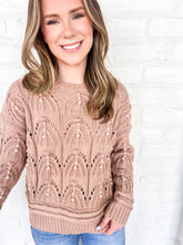 Load image into Gallery viewer, Classy Details Light Mocha Top