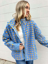 Load image into Gallery viewer, Check Your Actions Blue &amp; Yellow Jacket