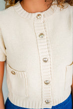 Load image into Gallery viewer, Business As Usual Cream Cardigan