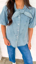 Load image into Gallery viewer, Carry Me Away Light Denim Top