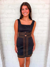 Load image into Gallery viewer, Some Type Of Way Black Dress