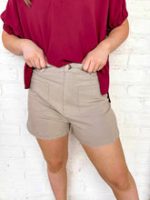 Load image into Gallery viewer, Recap From Here Taupe Shorts