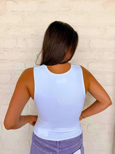 Load image into Gallery viewer, Honey Bee White Tank