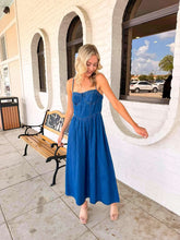 Load image into Gallery viewer, Here To Stay Denim Dress