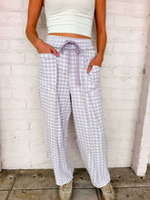 Load image into Gallery viewer, Sunflower Fields Lavender Barrel Pants
