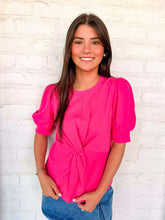 Load image into Gallery viewer, Stay Tuned Pink Top