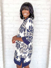 Load image into Gallery viewer, The Good Has Come Navy Dress