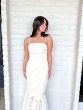 Load image into Gallery viewer, Say What You Want Cream Midi Dress