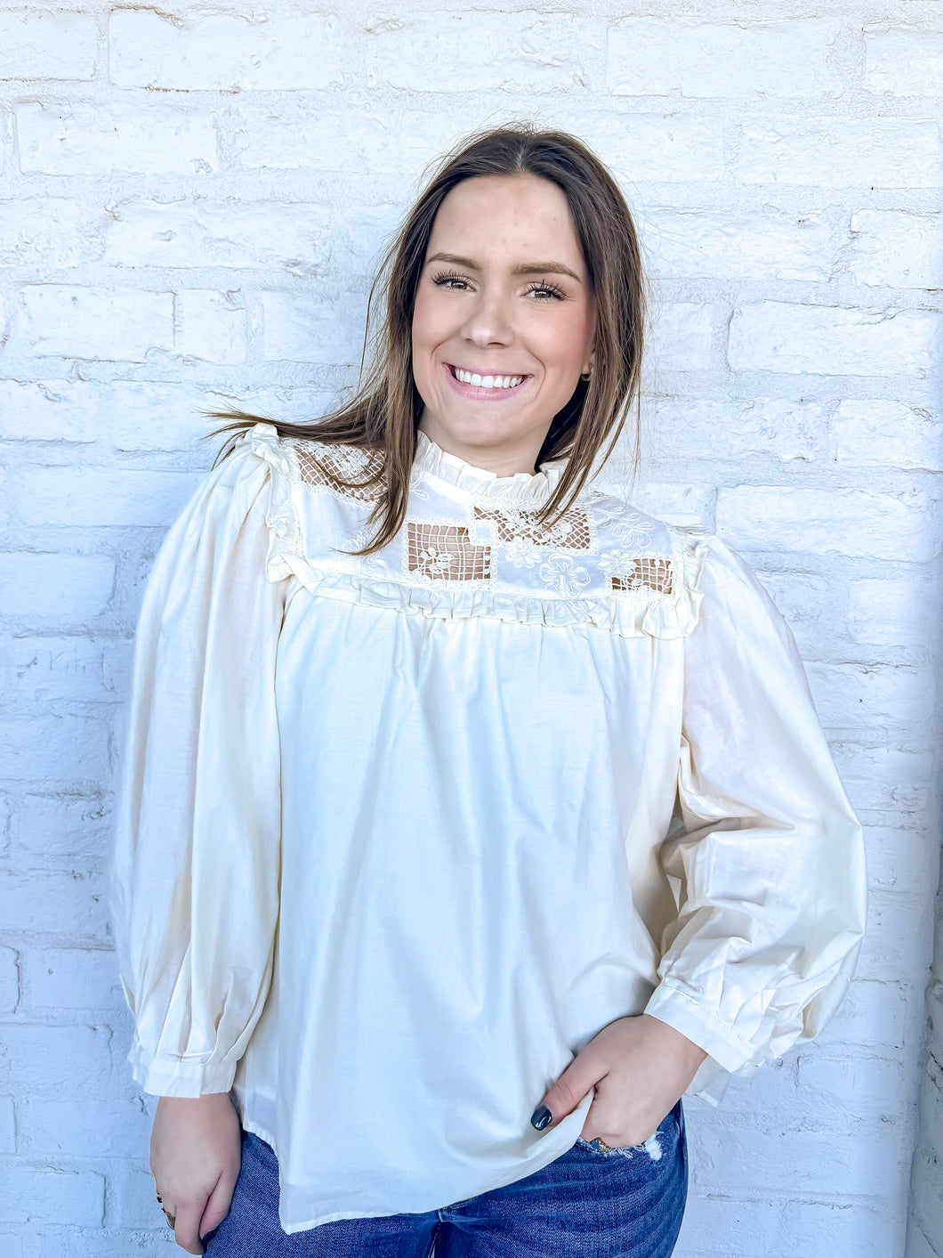 Remember Everything Cream Top