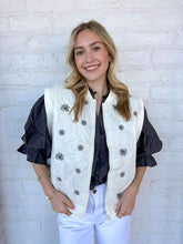 Load image into Gallery viewer, Keep Me Warm Ivory Vests
