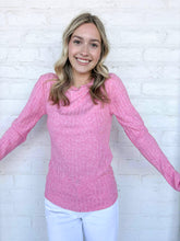 Load image into Gallery viewer, Even Then Fuchsia Top