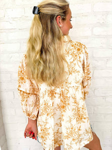 Pretty Little Moment Orange Top