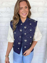 Load image into Gallery viewer, Keep Me Warm Navy Vests