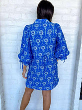 Load image into Gallery viewer, Flower Nation Royal Blue Dress