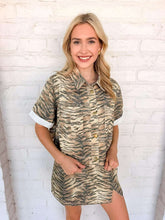 Load image into Gallery viewer, Hustle And Go Tiger Print Skort