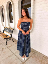 Load image into Gallery viewer, Choose Your Battle Navy Dress