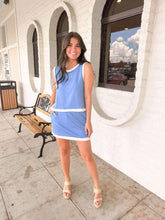 Load image into Gallery viewer, Little Bit Of Love Blue Skort Set