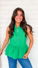 Load image into Gallery viewer, Keep A Secret Green Top