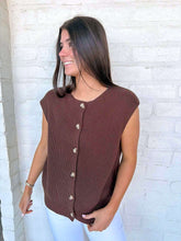 Load image into Gallery viewer, Refine Your Design Brown Top