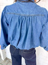 Load image into Gallery viewer, The Pretty Please Light Denim Top