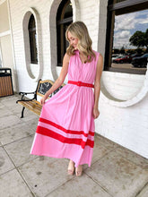 Load image into Gallery viewer, Easy Edge Pink Dress