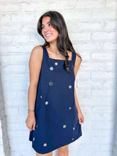 Load image into Gallery viewer, Mirror Looks Navy Dress