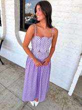 Load image into Gallery viewer, The Emily Purple Polka Dot Set