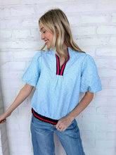 Load image into Gallery viewer, Catching Blues Top