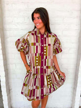 Load image into Gallery viewer, Hope To Be Plum Dress
