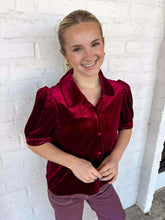 Load image into Gallery viewer, Remember The Memories Burgundy Top