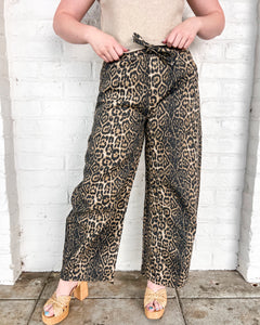 View From Here Leopard Pants