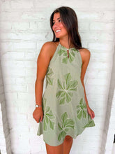 Load image into Gallery viewer, Have A Good Time Green Dress