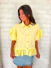 Load image into Gallery viewer, Sunshine Always Yellow Top