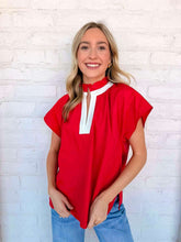 Load image into Gallery viewer, Tell Me Why Red Top