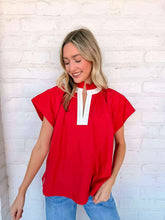 Load image into Gallery viewer, Tell Me Why Red Top