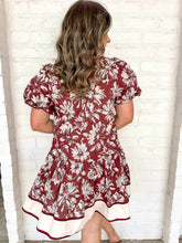 Load image into Gallery viewer, Turn The Other Way Burgundy Dress